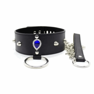 Сапфир ошейник с поводком