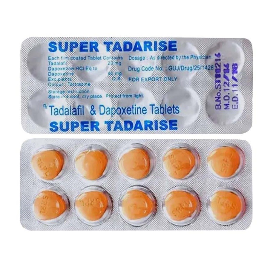 Виагра Super Tadarise для потенции и продления секса