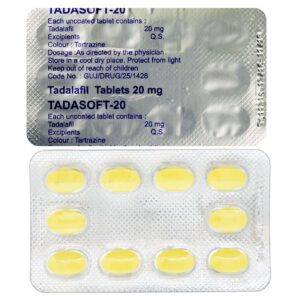 Таблетки для потенции Сиалис Софт Tadasoft 20  1 таблетка Артикул 351