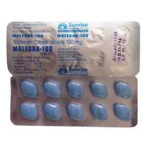 Малегра 100 (Силденафил) виагра для мужчин 1 таблетка Артикул 690
