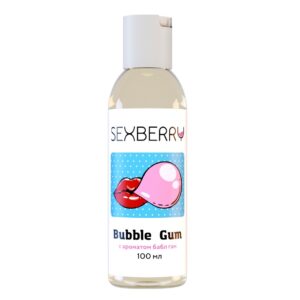 Лубрикант Sexberry Bubble Gum съедобный для орального секса на водной основе 100 мл Артикул 1001