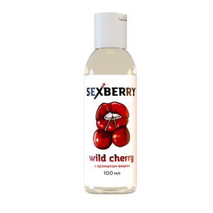 Лубрикант Sexberry дикая вишня съедобный для орального секса на водной основе 100 мл Артикул 1001