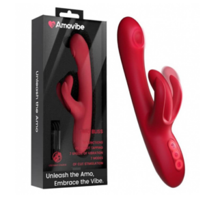 Trio Bliss вибратор кролик c манящим движением Amovibe Артикул 2128