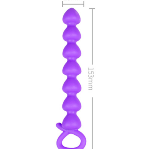 Эскапар анальные бусы силикон