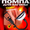 Дамира помпа для вагины женская возбуждающая 2 насадки