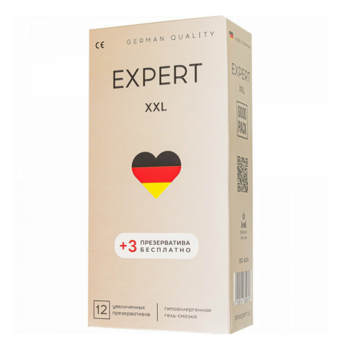 Expert XXL 12 шт презервативы увеличенные Артикул 2119
