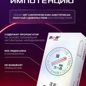 Extend Dry Well 003 12 шт продлевающие тонкие презервативы латекс
