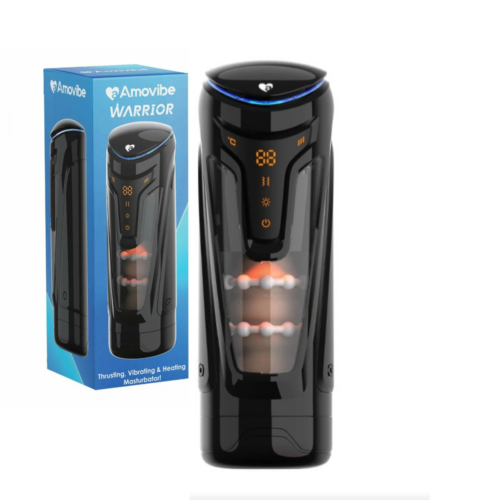 Warrior Amovibe мастурбатор двигающийся с нагревом Артикул 2109