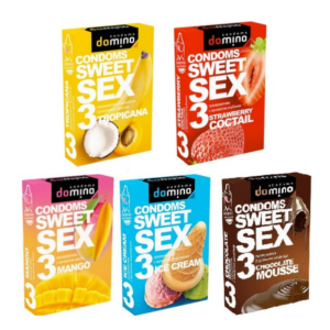 Sweet Sex Domino презервативы ароматизированные 3 шт Артикул 2163