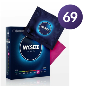 My Size 69 XXL презерватив 20*7,5 см 3 шт Артикул 2167