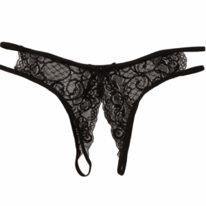 Амор чёрные трусики с доступом Артикул