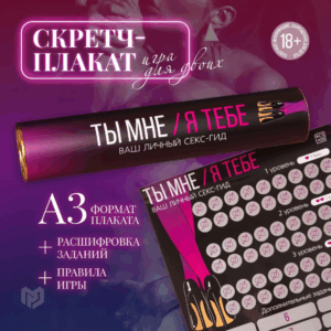 Ты мне я тебе Секс гид игра плакат