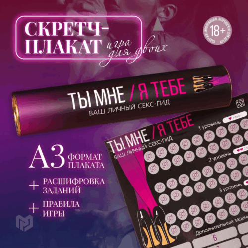 Ты мне я тебе Секс гид игра плакат