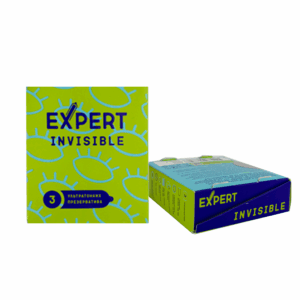 Invisible презервативы тонкие 005 Expert 3 шт