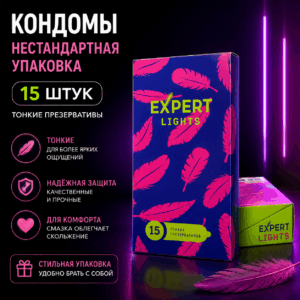 Lights презервативы тонкие 005 Expert 15 шт