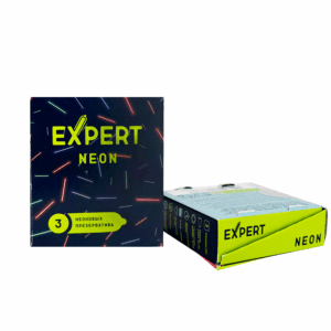 Neon презервативы светящиеся в темноте Expert 3 шт