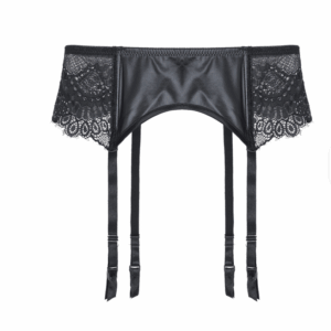 Рахиль чёрный пояс для чулок Артикул