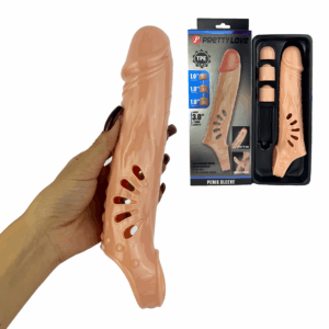 Бруклин большая насадка для члена с удлинителями