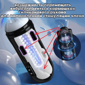 Федра умный вакуумный вибро мастурбатортикул