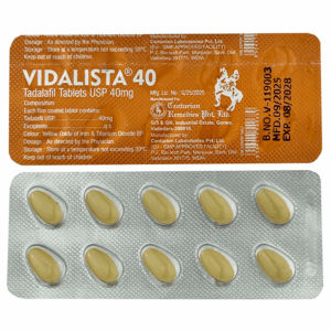 Видалиста Vidalista 40 мужской возбудитель БАД 1 таблетка