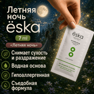 Летняя ночь Ёska смазка восстанавливающая водная 7 мл
