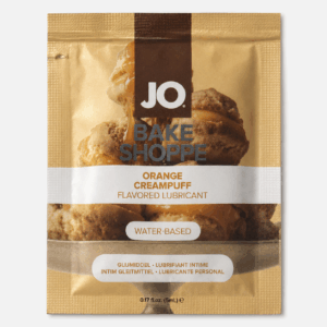 Bake Shoppe апельсиновый эклер съедобная смазка JO пакетик 5 мл